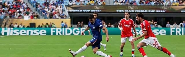 雷公助我！本菲卡1-1切尔西进加时，第86分钟因天气原因中断2小时