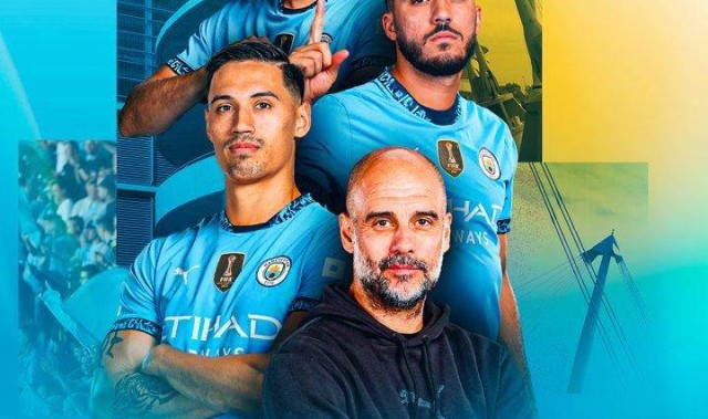 曼城4亿砸下豪门组合，新赛季11人首发亮相，冲击三冠王