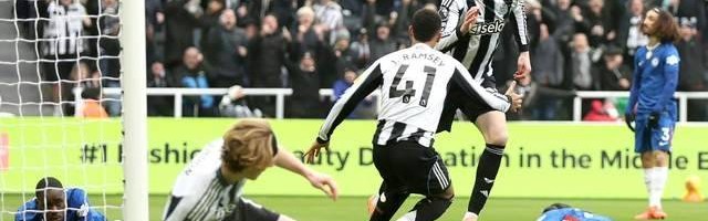 一场2-2！切尔西打平纽卡斯尔！队长任意球世界波，门将大脚助攻