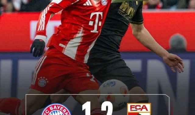 联赛首败！德甲-伊藤洋辉破门 拜仁5分钟丢2球1-2奥格斯堡