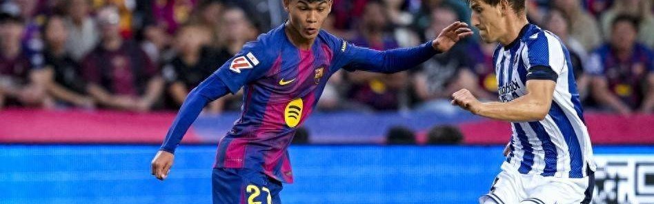 首次代表巴萨出场，菲律宾裔天才球员上演西甲首秀