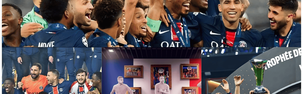 已夺4冠王！巴黎横扫欧洲后，有望复刻巴萨和拜仁的6冠王神迹吗？